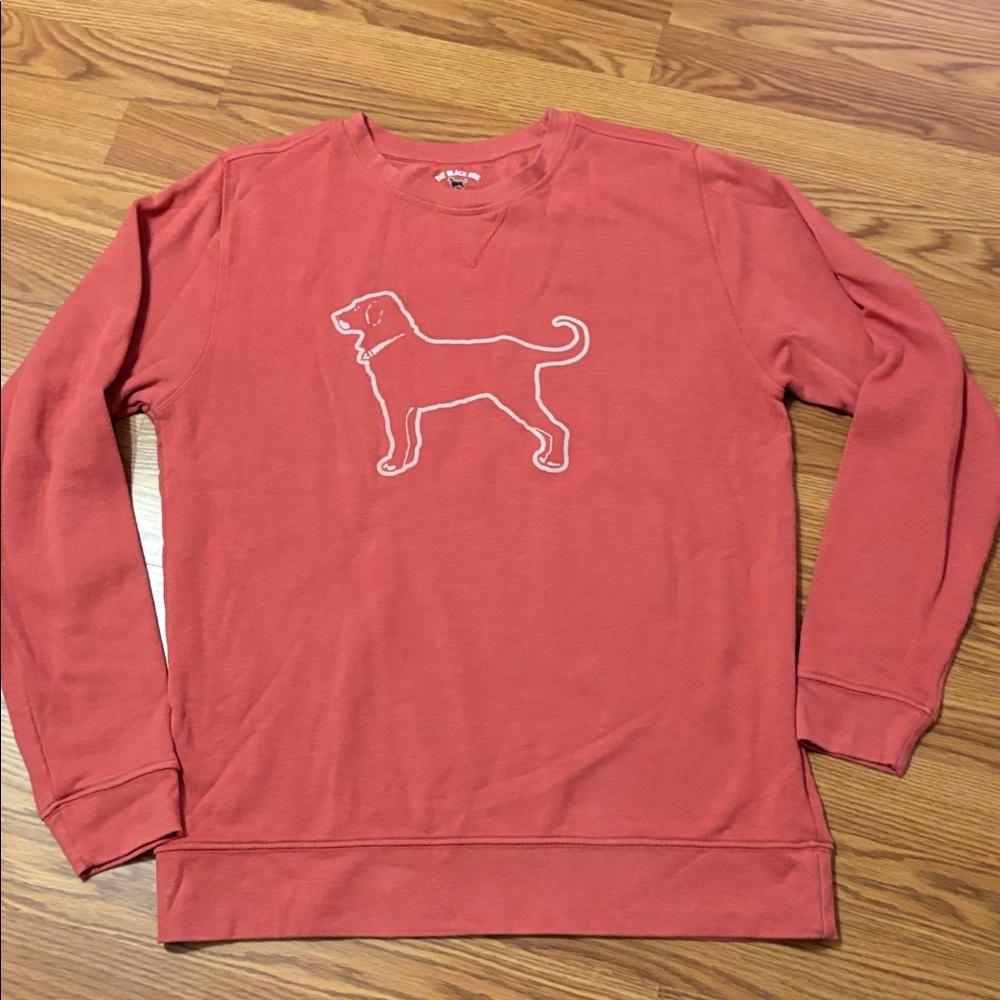 The Black Dog Red Sweatshirt